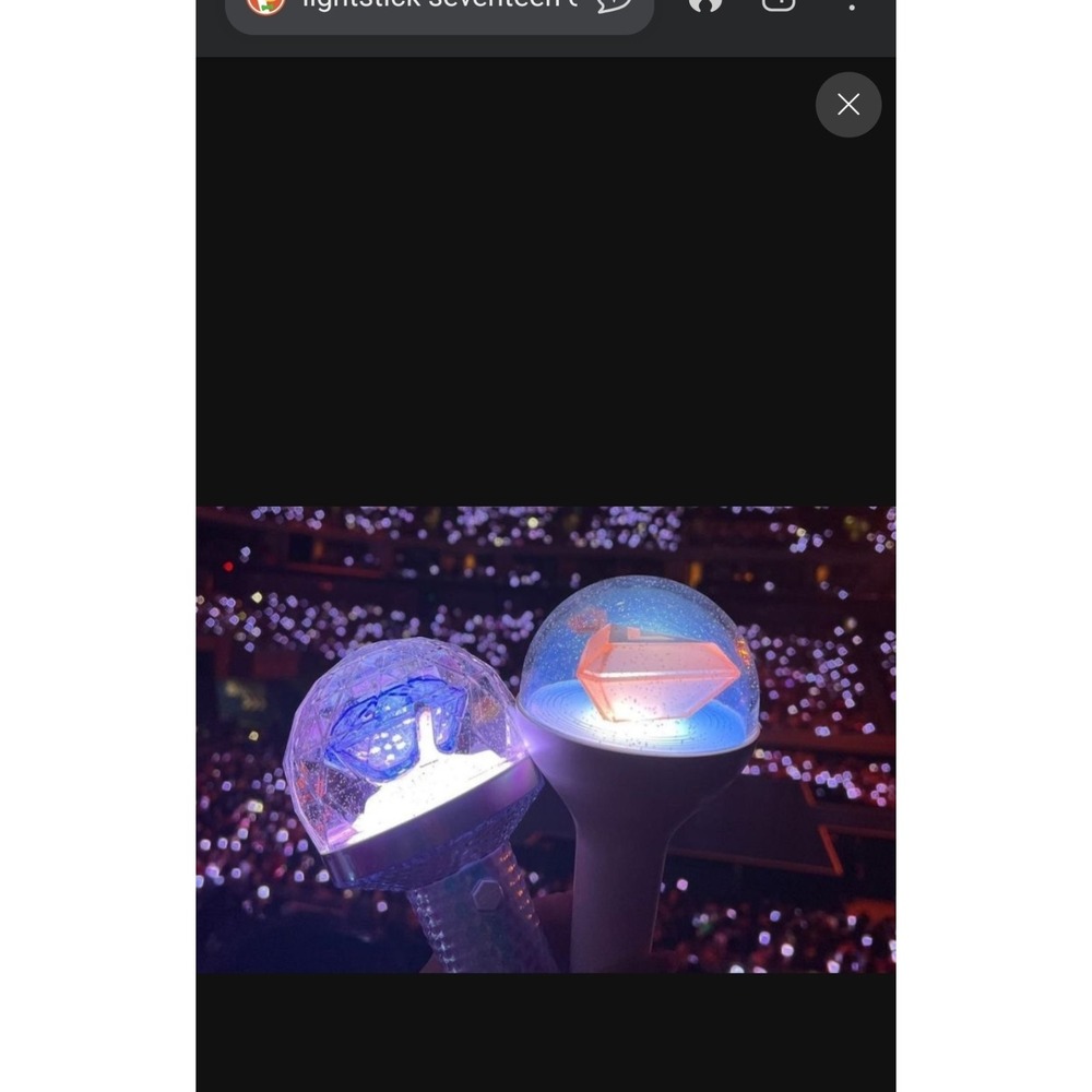 Seventeen Official Light Stick Ver. 3 K-pop Korea Concert, Merch Bag And Strap